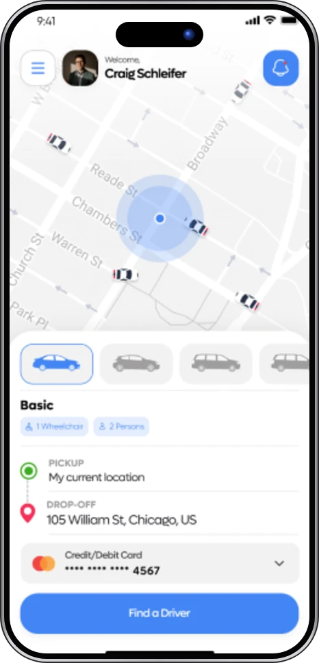 Able app screen