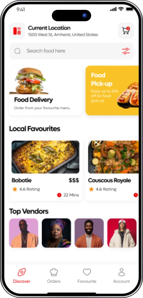 AfriGo app screen