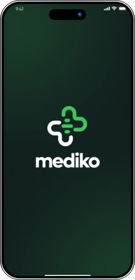 Mediko app screen