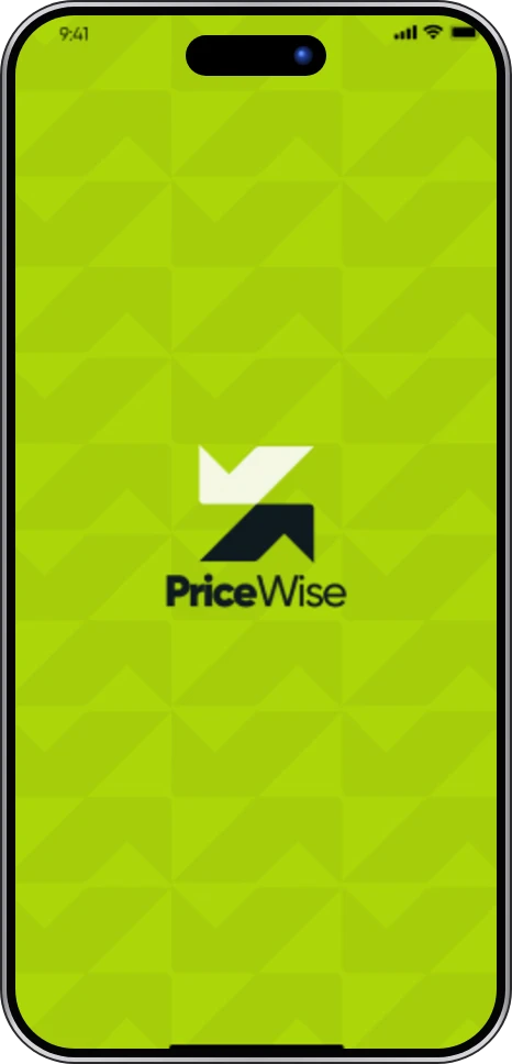 Price Wise app screen