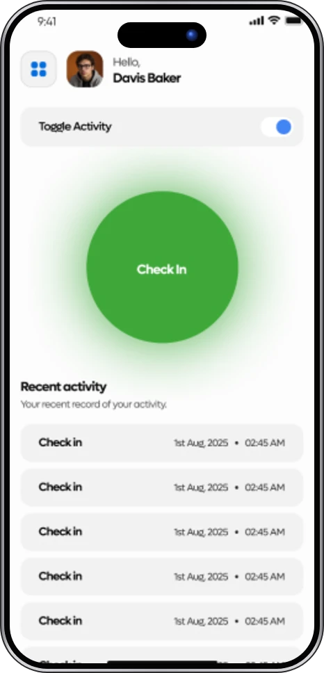 Trustfall app screen